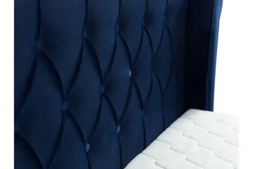 Lyckorna Kontinentalsäng 200x200 cm - Grå - Products - Möbler - Säng - Säng med förvaring