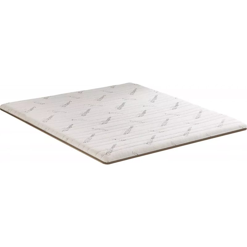 Bäddmadrass 90 x 200 cm - Memory foam, Vit