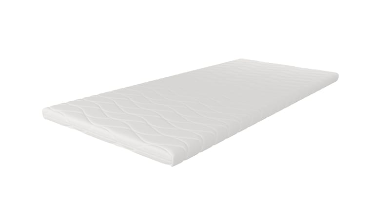 HVILA Latex Bäddmadrass i Punktelastisk Latex  90x200 cm – 7 cm Medium/Fast, Tvättbar Klädsel