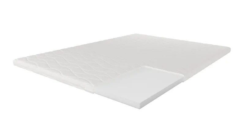 HVILA Bäddmadrass 120x200 cm – 7 cm Polyeterskum, Mjuk/Medium med Tvättbar Klädsel - Products - Möbler - Säng - Madrass - Bäddmadrass