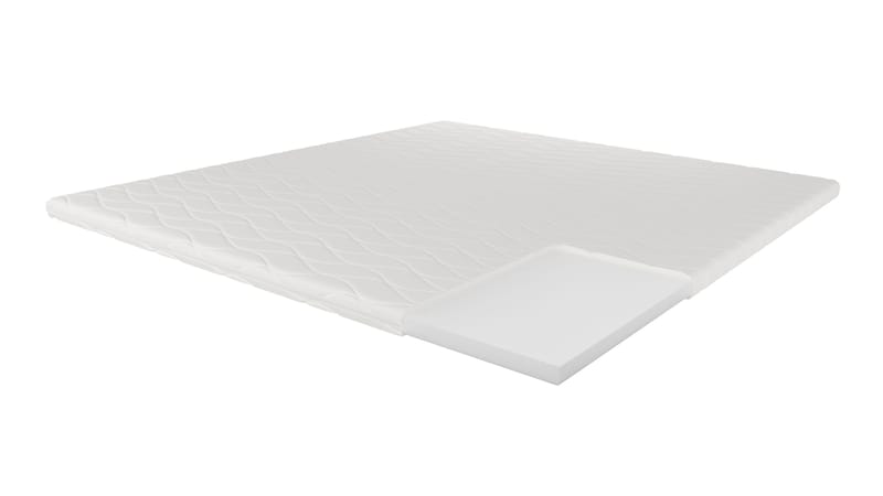 HVILA Bäddmadrass 160x200 cm – 7 cm Mjuk/Medium Memoryskum, Tryckavlastande med Tvättbar Klädsel - Products - Möbler - Säng - Madrass - Bäddmadrass