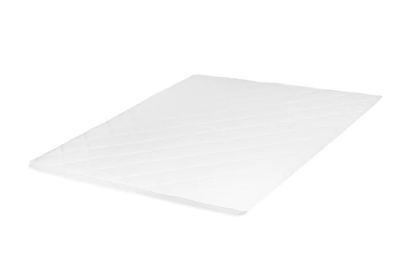 HVILA Bäddmadrass 160x200 cm – 7 cm Mjuk/Medium Polyeterskum, Vändbar Sommar- & Vintersida, Tvättbar Klädsel