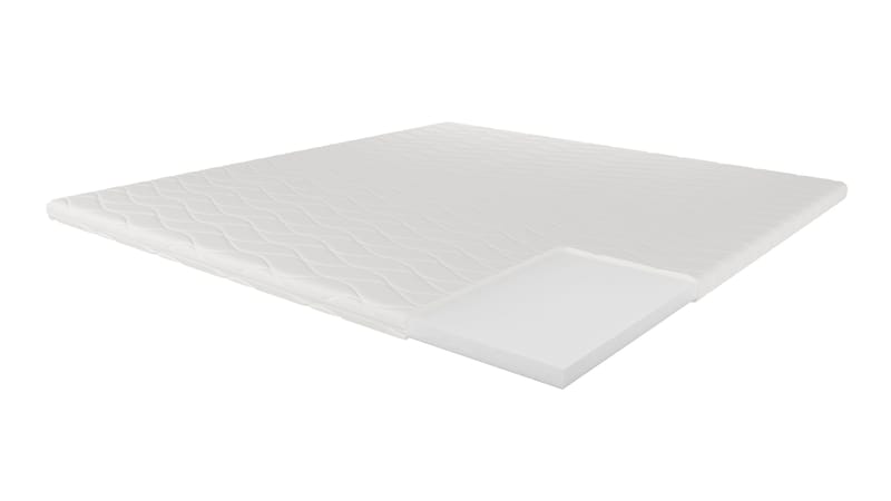HVILA Bäddmadrass 160x200 cm – 7 cm Polyeterskum, Mjuk/Medium med Tvättbar Klädsel - Products - Möbler - Säng - Madrass - Bäddmadrass
