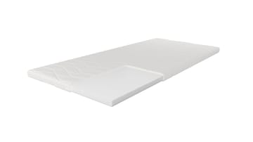 HVILA Bäddmadrass 90x200 cm – 7 cm Polyeterskum, Mjuk/Medium med Tvättbar Klädsel - Products - Möbler - Säng - Madrass - Bäddmadrass
