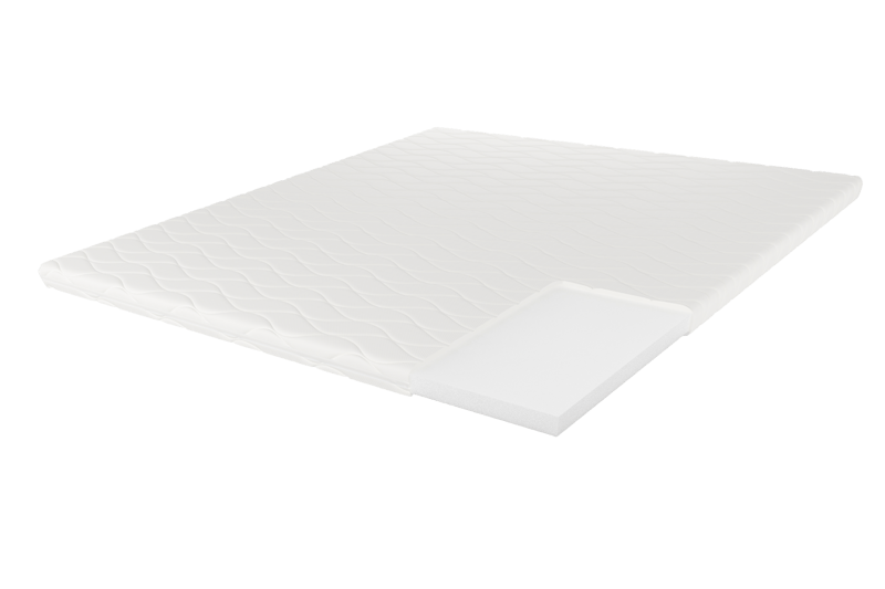 HVILA Polyeterskum Bäddmadrass 180x200 cm – 7 cm Mjuk/Medium med Tvättbar Klädsel - Products - Möbler - Säng - Madrass - Skummadrass