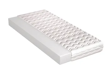 Manetto Madrass 140x200 Skum 15 cm - Vit - Products - Möbler - Säng - Madrass - Skummadrass