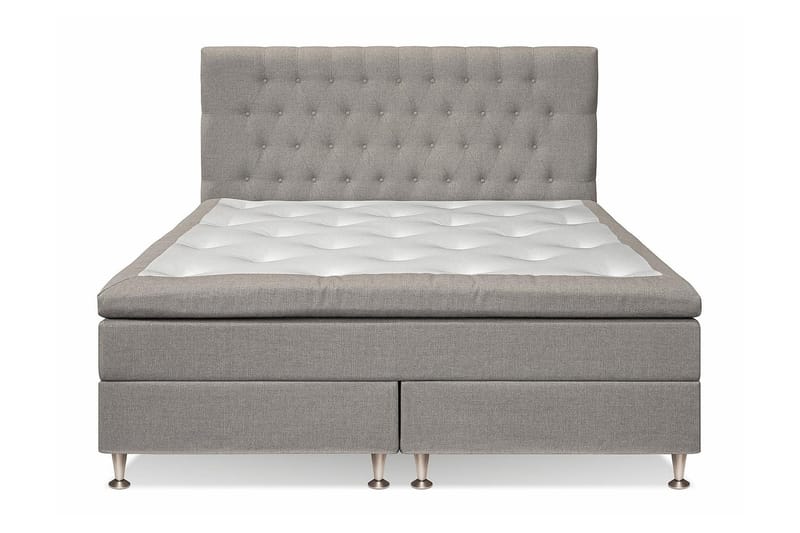 Meja Kontinentalsäng 160x200 - Ljusbrun - Products - Möbler - Säng - Kontinentalsäng