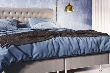 Meja Sängpaket 180x200 - Ljusgrå - Products - Möbler - Säng - Kontinentalsäng