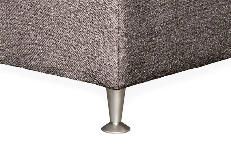 Oslo Lyx Kontinentalsäng 120 knappar loop 8 - Ljusbrun - Products - Möbler - Säng - Kontinentalsäng