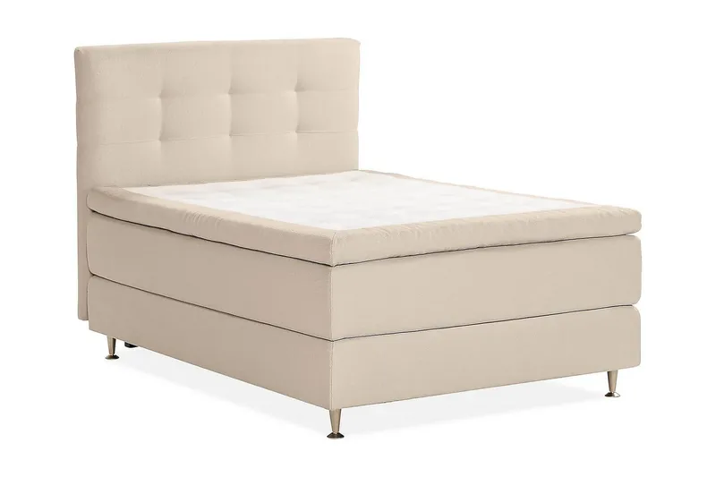 Oslo Lyx Kontinentalsäng 140x200 cm - Beige - Products - Möbler - Säng - Kontinentalsäng