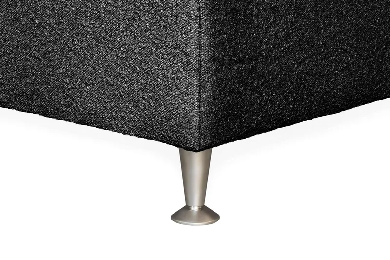 Oslo Lyx Kontinentalsäng 160 knappar loop 20 - Svart - Products - Möbler - Säng - Kontinentalsäng