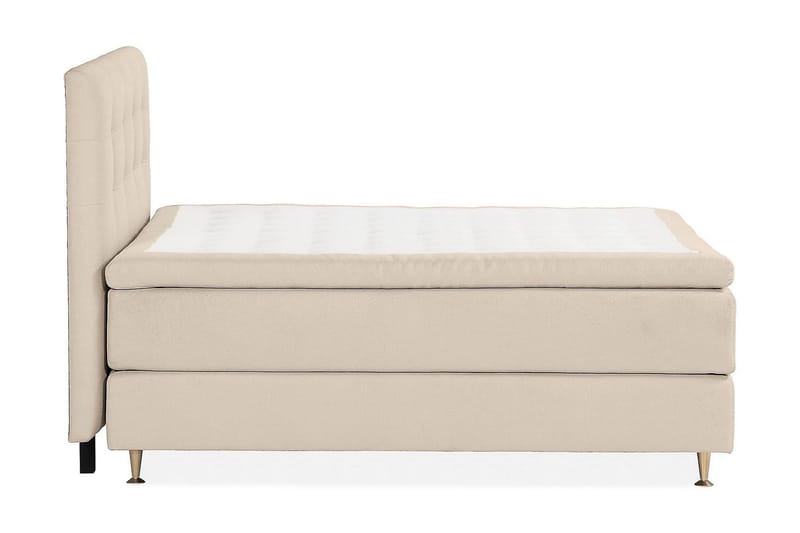 Oslo Lyx Kontinentalsäng 160x200 cm - Beige - Products - Möbler - Säng - Kontinentalsäng