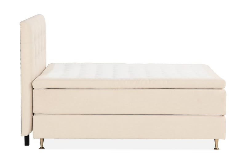 Oslo Lyx Kontinentalsäng 160x200 cm - Ljusbeige - Products - Möbler - Säng - Kontinentalsäng
