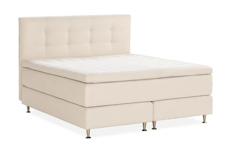 Oslo Lyx Kontinentalsäng 180x200 cm - Ljusbeige - Products - Möbler - Säng - Kontinentalsäng