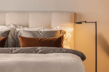 Oslo Lyx Kontinentalsäng 180x200 cm - Ljusbeige - Products - Möbler - Säng - Kontinentalsäng