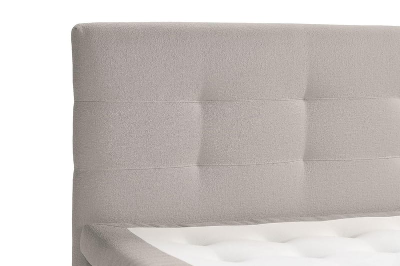 Oslo Lyx Kontinentalsäng Boucle 120x200 - Grå - Products - Möbler - Säng - Kontinentalsäng
