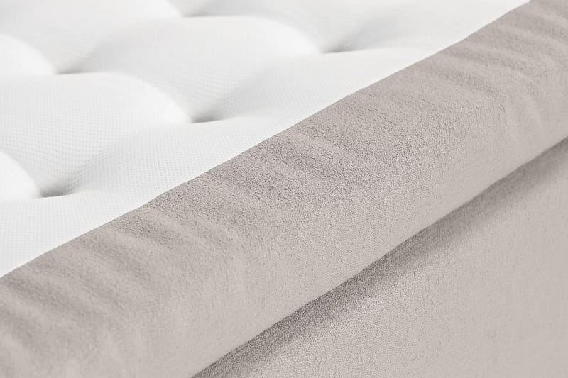Oslo Lyx Kontinentalsäng Boucle 120x200 - Grå - Products - Möbler - Säng - Kontinentalsäng