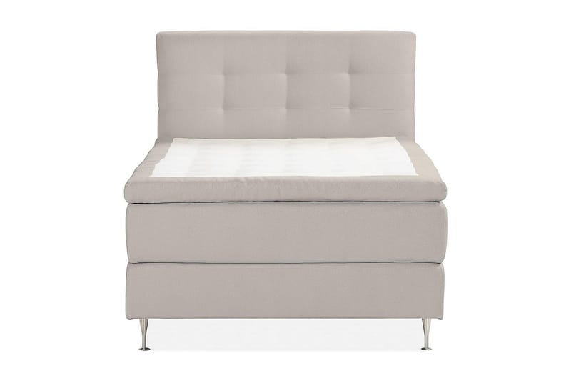 Oslo Lyx Kontinentalsäng Boucle 120x200 - Grå - Products - Möbler - Säng - Kontinentalsäng