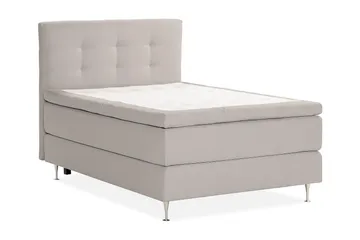 Oslo Lyx Kontinentalsäng Boucle 120x200 - Grå - Products - Möbler - Säng - Kontinentalsäng