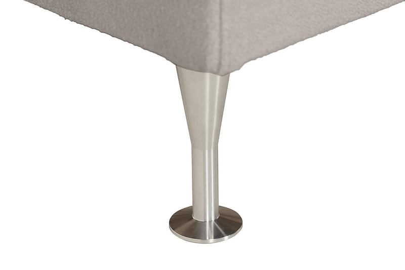 Oslo Lyx Kontinentalsäng Boucle 120x200 - Grå - Products - Möbler - Säng - Kontinentalsäng