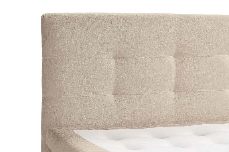 Oslo Lyx Kontinentalsäng Boucle 140x200 - Beige - Products - Möbler - Säng - Kontinentalsäng