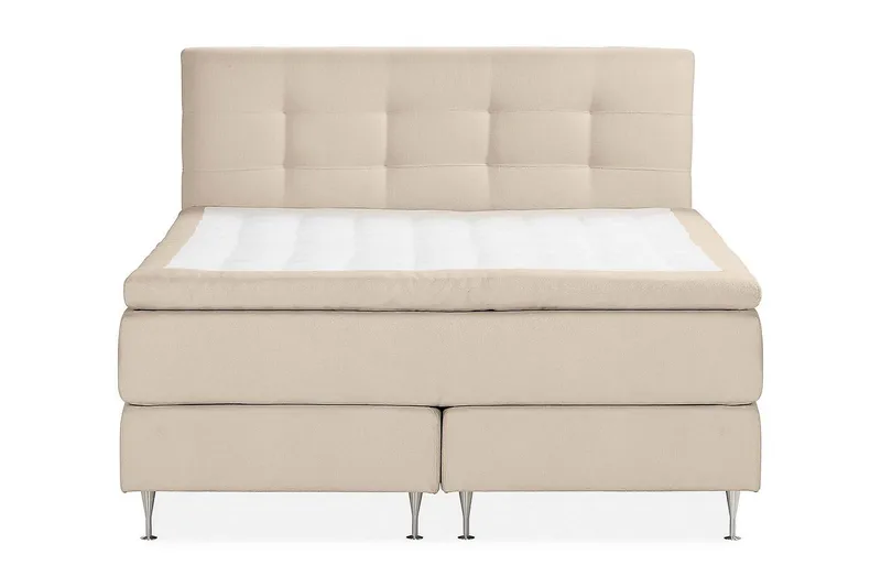 Oslo Lyx Kontinentalsäng Boucle 180x200, Beige