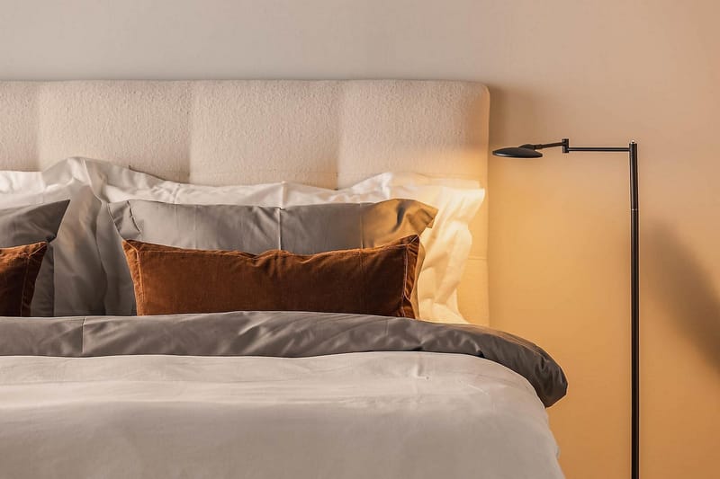 Oslo Lyx Kontinentalsäng Boucle 180x200 - Ljusbeige - Products - Möbler - Säng - Kontinentalsäng