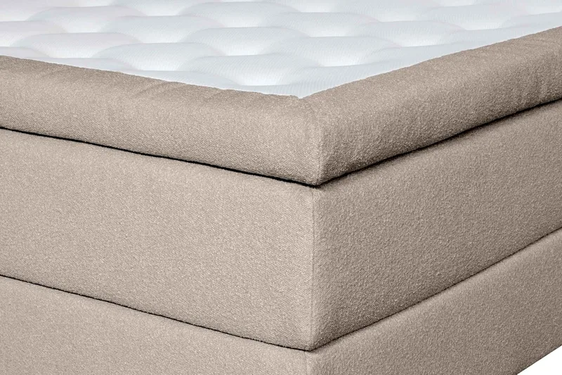 Oslo Lyx Sängpaket 120 curved loop 3 - Beige - Products - Möbler - Säng - Enkelsäng