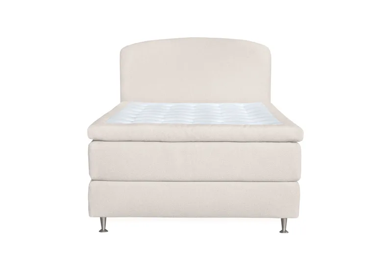 Oslo Lyx Sängpaket 140 curved loop 2, Ljusbeige