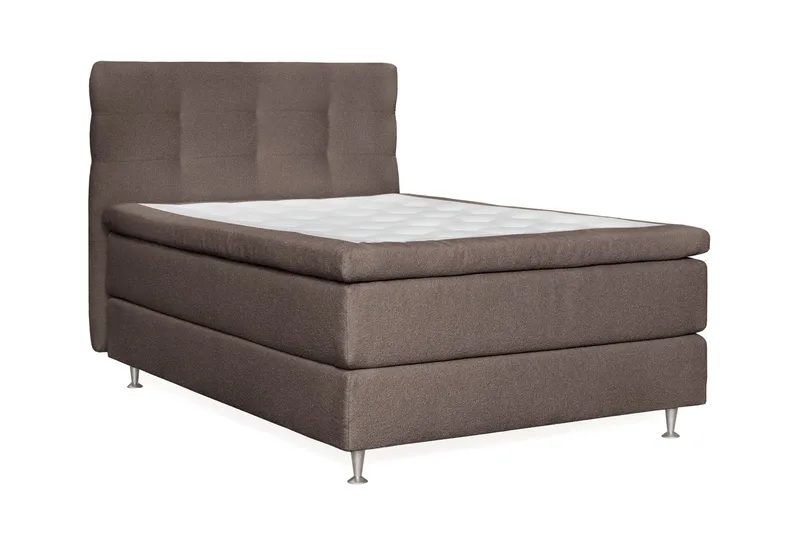 Oslo Lyx Sängpaket 140 knappar loop 8 - Ljusbrun - Products - Möbler - Säng - Kontinentalsäng