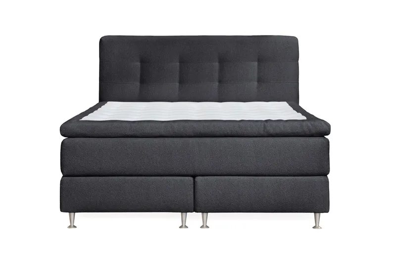Oslo Lyx Sängpaket 160 knappar loop 20 - Svart - Products - Möbler - Säng - Kontinentalsäng