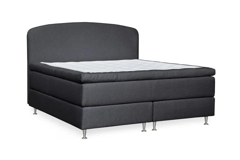 Oslo Lyx Sängpaket 180 curved loop 20 - Svart - Products - Möbler - Säng - Kontinentalsäng