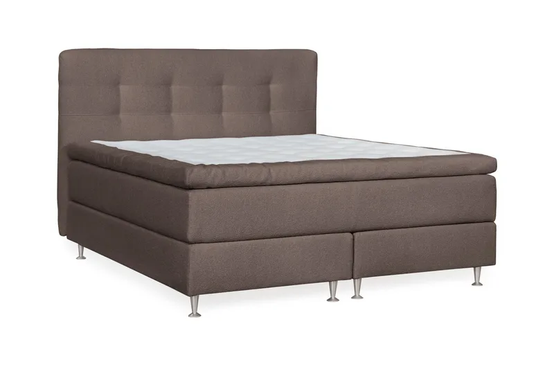 Oslo Lyx Sängpaket 180 knappar loop 8 - Ljusbrun - Products - Möbler - Säng - Kontinentalsäng