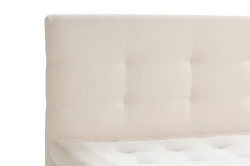 Oslo Lyx Sängpaket Boucle 120x200 Knappad gavel - Ljusbeige - Products - Möbler - Säng - Kontinentalsäng
