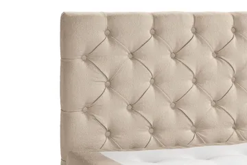 Oslo Lyx Sängpaket Kontinentalsäng 140x200 cm - Beige - Products - Möbler - Säng - Kontinentalsäng