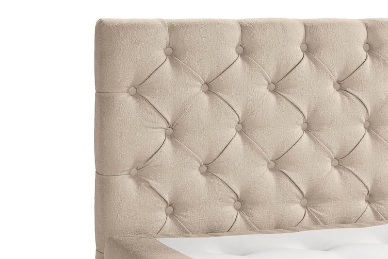 Oslo Lyx Sängpaket Kontinentalsäng 140x200 cm - Beige - Products - Möbler - Säng - Kontinentalsäng