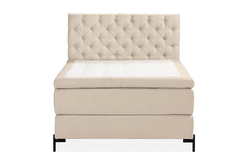 Oslo Lyx Sängpaket Kontinentalsäng 140x200 cm - Beige - Products - Möbler - Säng - Kontinentalsäng