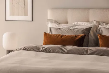 Oslo Lyx Sängpaket Kontinentalsäng 160x200 cm - Ljusbeige - Products - Möbler - Säng - Kontinentalsäng