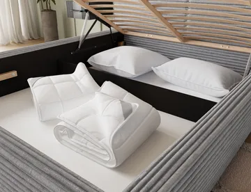 Pesillo Sängram med förvaring 140x200 cm - Modullo 03 - Products - Möbler - Säng - Säng med förvaring