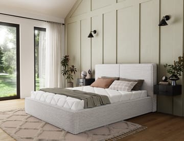 Pesillo Sängram med förvaring 140x200 cm - svart - Products - Möbler - Säng - Säng med förvaring