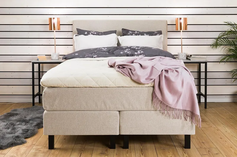 Princess Kontinentalsäng 120x200cm - Beige - Products - Möbler - Säng - Kontinentalsäng