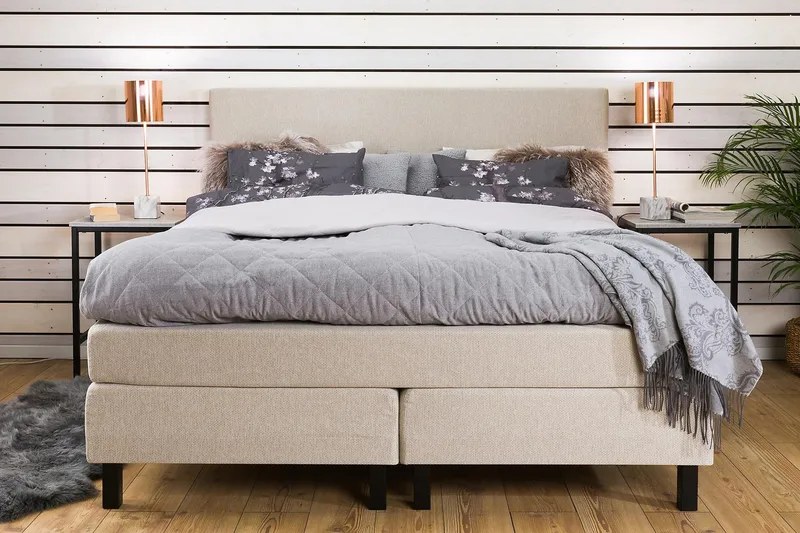 Princess Kontinentalsäng 180x200cm - Beige - Products - Möbler - Säng - Kontinentalsäng