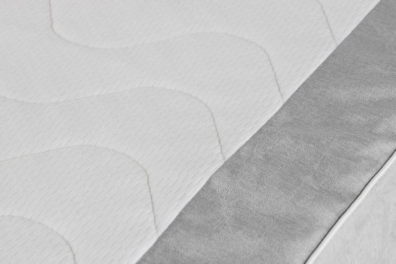 Princess Kontinentalsäng 180x200cm - Ljusgrå/Sammet - Products - Möbler - Säng - Kontinentalsäng