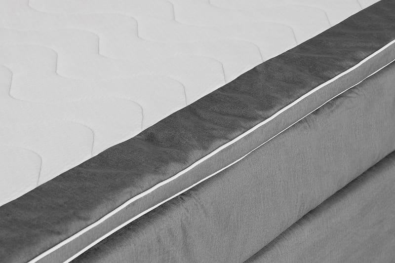 Princess Kontinentalsäng 180x200cm - Mörkgrå/Sammet - Products - Möbler - Säng - Kontinentalsäng