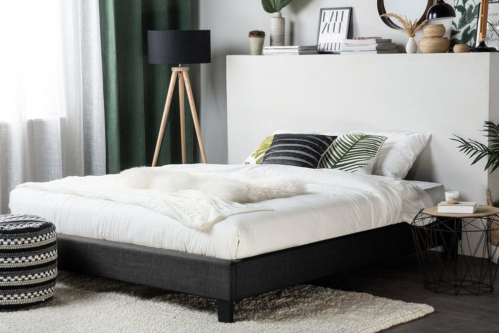 Roanne Sängram 160x200 cm Grå