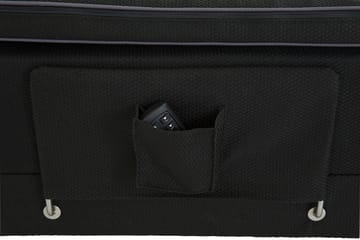 Royal Justerbar Kontinentalsäng 90x200 - Svart - Products - Möbler - Säng - Ställbar säng