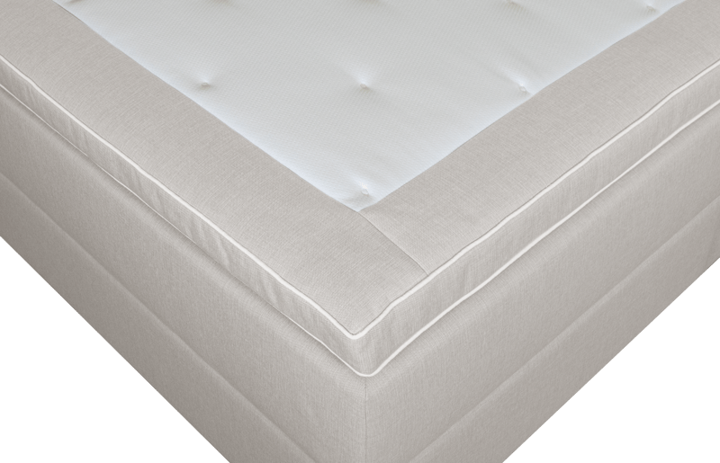 Säng med förvaring beige 160x200 cm - beige - Products - Möbler - Säng - Säng med förvaring