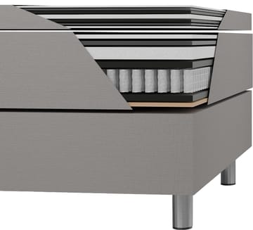 Säng med förvaring beige 160x200 cm - beige - Products - Möbler - Säng - Säng med förvaring