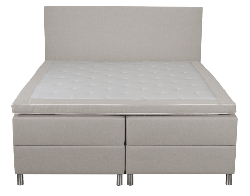 Säng med förvaring beige 160x200 cm - beige - Products - Möbler - Säng - Säng med förvaring