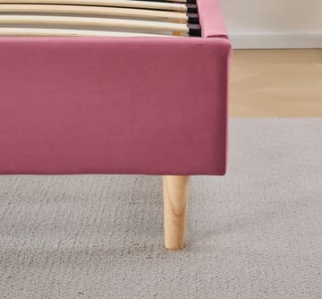 Sängram rosa inklusive sänggavel - 120 x 200 cm - Rosa - Products - Möbler - Säng - Sängram & sängstomme